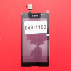 Тачскрин для Sony Xperia C C2305 черный
