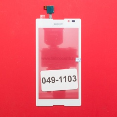Тачскрин для Sony Xperia C C2305 белый