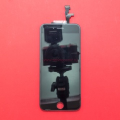 Дисплей в сборе с тачскрином для Apple iPhone 6 черный - копия АА