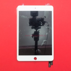 Дисплей в сборе с тачскрином для Apple iPad Mini 4 белый