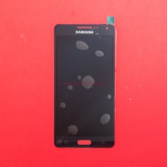 Дисплей в сборе с тачскрином для Samsung SM-A500F черный