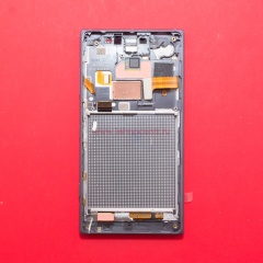 Nokia Lumia 830 RM-984 черный с серой рамкой фото 2
