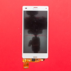 Дисплей в сборе с тачскрином для Sony Xperia Z3 Compact D5803 белый