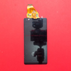 Дисплей в сборе с тачскрином для Sony Xperia ZR C5502 черный