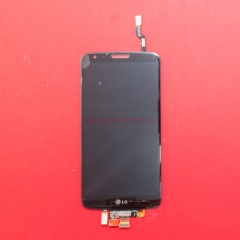 Дисплей в сборе с тачскрином для LG D802 черный