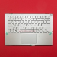 Клавиатура для ноутбука Sony Vaio Pro 11, SVP11 серебристая с топкейсом
