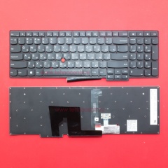 Клавиатура для ноутбука Lenovo ThinkPad S531, S540 черная без рамки, со стиком