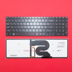 Клавиатура для ноутбука Acer 5951, 8951 черная с подсветкой