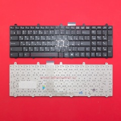 Клавиатура для ноутбука MSI GE60, GE70, GT70 черная с рамкой