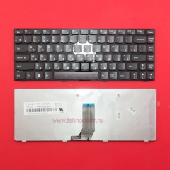 Клавиатура для ноутбука Lenovo Y400, Y410P черная с рамкой