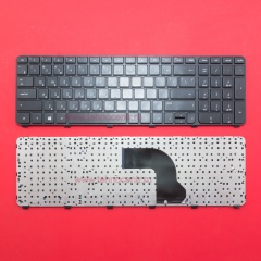 Клавиатура для ноутбука HP dv7-7000 черная с рамкой