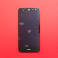 Дисплей в сборе с тачскрином для Acer Liquid Zest 3G Z525 черный