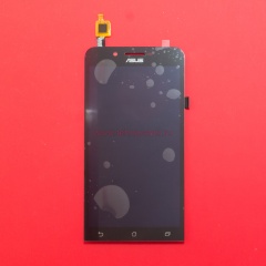 Дисплей в сборе с тачскрином для Asus ZenFone Go ZC500TG черный