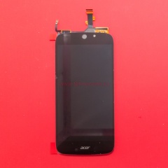 Дисплей в сборе с тачскрином для Acer Liquid Jade Z S57 черный