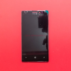 Дисплей в сборе с тачскрином для Nokia Lumia 925 черный