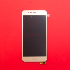 Дисплей в сборе с тачскрином для Asus ZenFone 3 Max ZC520TL золотой