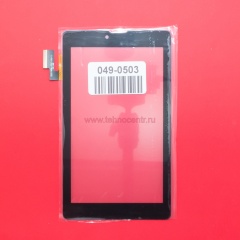 Тачскрин для планшета Prestigio PMP3007C 3G черный с вырезом