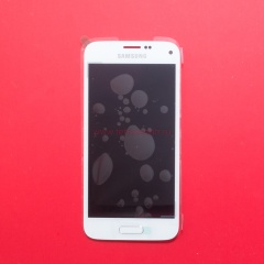Дисплей в сборе с тачскрином для Samsung Galaxy S5 mini SM-G800F белый