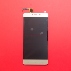 Дисплей в сборе с тачскрином для Xiaomi Redmi 4 Prime золотой