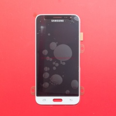Дисплей в сборе с тачскрином для Samsung SM-J320F белый