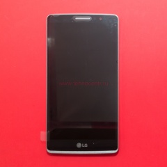 Дисплей в сборе с тачскрином для LG G4 Stylus H540F черный с рамкой