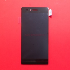 Дисплей в сборе с тачскрином для Lenovo Vibe Shot Z90 черный