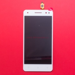 Дисплей в сборе с тачскрином для Lenovo Vibe S1 Lite белый