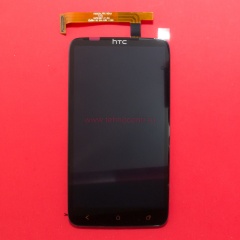Дисплей в сборе с тачскрином для HTC One X+ S728e черный