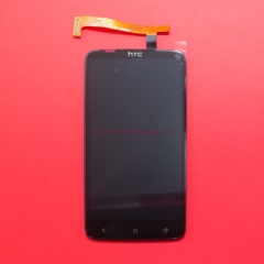 Дисплей в сборе с тачскрином для HTC One X S720e черный
