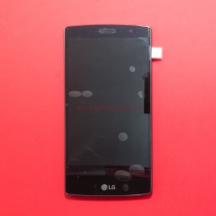 Дисплей в сборе с тачскрином для LG G4s H734 черный с рамкой