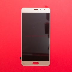 Дисплей в сборе с тачскрином для Xiaomi Redmi Pro золотой