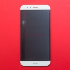 Дисплей в сборе с тачскрином для Huawei G8 белый