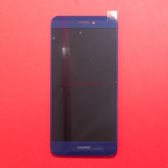 Дисплей в сборе с тачскрином для Huawei Honor 8 Lite, P8 Lite 2017 синий