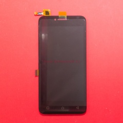 Дисплей в сборе с тачскрином для Lenovo A1010, A2016 черный