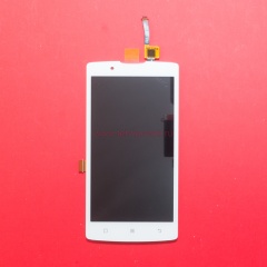 Дисплей в сборе с тачскрином для Lenovo A2010 белый