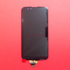 Дисплей в сборе с тачскрином для LG K10 K430 черный