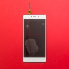 Дисплей в сборе с тачскрином для Xiaomi Redmi 4A белый