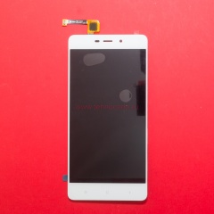 Дисплей в сборе с тачскрином для Xiaomi Redmi 4 Pro белый