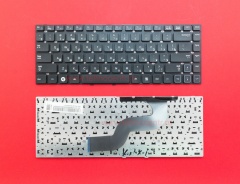 Клавиатура для ноутбука Samsung RC410, RV415, RV420 черная без рамки