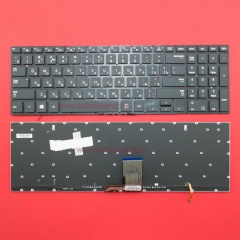 Клавиатура для ноутбука Samsung NP770Z5E, NP880Z5E черная с подсветкой