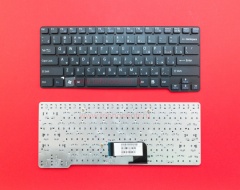 Клавиатура для ноутбука Sony VPC-CW, VGN-CW черная без рамки