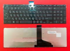 Клавиатура для ноутбука Toshiba C850, L850, P850 черная с рамкой