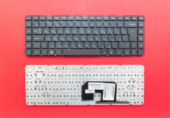 Клавиатура для ноутбука HP Pavilion dv6-3000 черная без рамки