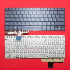 Клавиатура для ноутбука Asus UX301, UX301L, UX301LA синяя