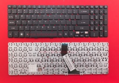 Клавиатура для ноутбука Acer V5-531, V5-551, V5-571 черная (английская)
