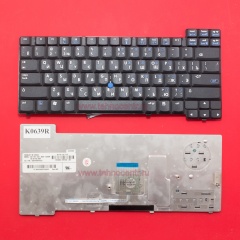 Клавиатура для ноутбука HP Compaq nc6200, nc8200 черная со стиком