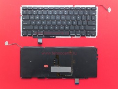 Клавиатура для ноутбука Apple A1297 US плоский Enter (английская)