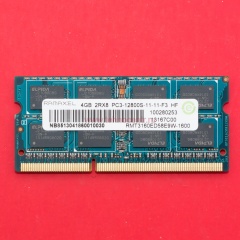 Оперативная память SODIMM 4Gb Ramaxel DDR3 1600