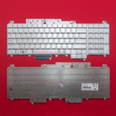 Клавиатура для ноутбука Dell Inspiron 1720, 1721, 1700 серебристая