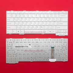 Клавиатура для ноутбука Fujitsu LifeBook S760, T901 белая